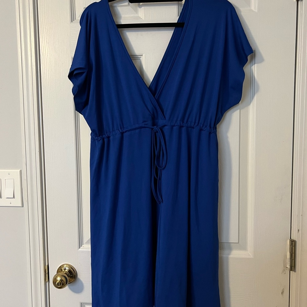 Elegant Royal Blue Dress